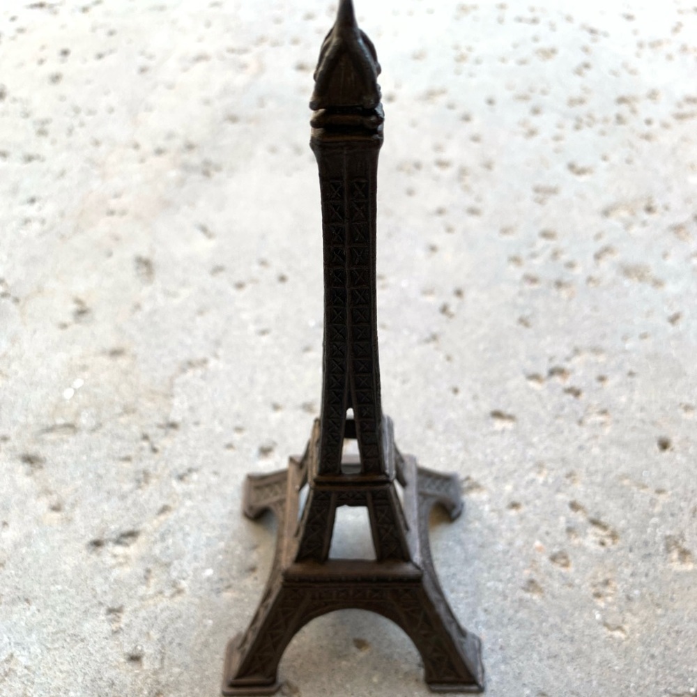 VTG EIFFEL TOWER made in ITALY antique HOME DECOR